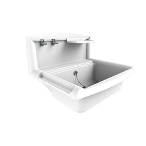 MEREO Víceúčelové umyvadlo Multiset 550 x 450 x 202 mm, s příslušenstvím, bílé, vysoce odolné (PR7181C 60005010099 obraz