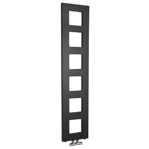 SAPHO BLOCK otopné těleso 280x1330 černá mat IR181 obraz