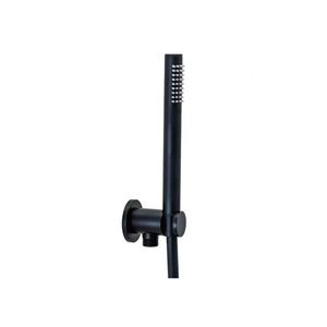 PAFFONI Stick Set sprchové hlavice, držáku a hadice, matná černá ZDUP094NO obraz
