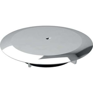 GEBERIT Příslušenství Kryt odpadního ventilu d 90 mm, ke sprchové odpadní soupravě, lesklý chrom 150.265.21.1 obraz