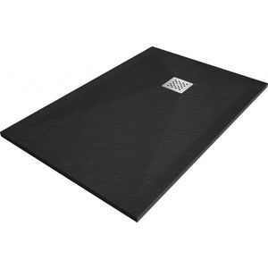 MEXEN Stone+ sprchová vanička obdélníková 120x80, černá 44708012 obraz