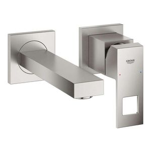 GROHE Eurocube Umyvadlová baterie pod omítku, 2-otvorová instalace, supersteel 19895DC0 obraz