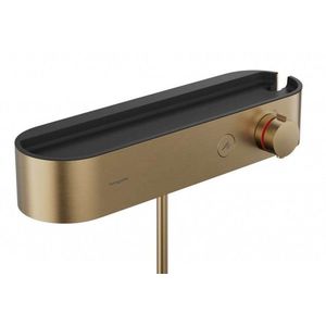 HANSGROHE ShowerTablet Select Termostatická sprchová baterie, kartáčovaný bronz 24360140 obraz