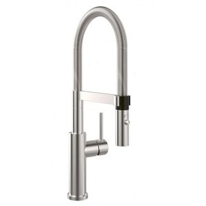 VILLEROY & BOCH Steel Expert 2.0 Dřezová baterie s flexibilním ramenem a sprškou, nerez 928000LC obraz