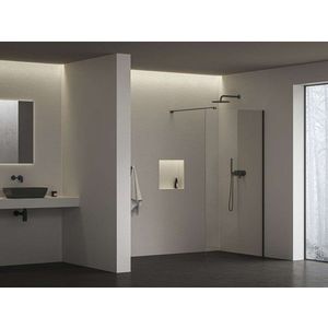RAVAK Walk-In Sprchová stěna Walk-In, 120x200 cm, černá/čiré sklo GW9WG0300Z1C obraz