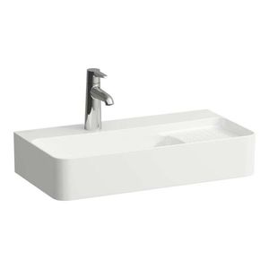 Laufen VAL Umývátko, 60x31 cm, bez přepadu, otvor pro baterii, bílá H8152850001041 obraz