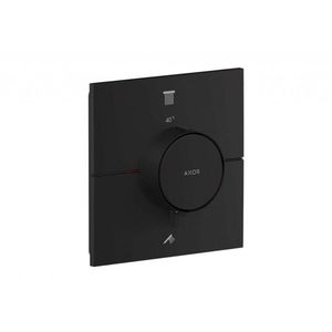 AXOR ShowerSelect ID Termostatická baterie pod omítku, pro 2 spotřebiče, matná černá 36752670 obraz