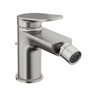 DURAVIT Wave Bidetová baterie s výpustí, kartáčovaný nerez WA2400001070 obraz
