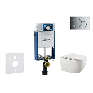 Geberit Duofix s tlačítkem Sigma30 SANI11CA5500 obraz