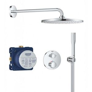 GROHE Precision SmartControl Sprchový set s termostatem pod omítku, průměr 31 cm, chrom 34880000 obraz