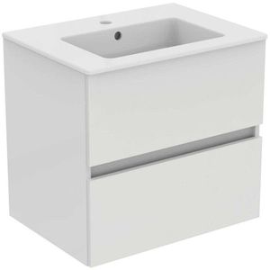 IDEAL STANDARD Eurovit Skříňka s umyvadlem, 55x60x44 cm, 2 zásuvky, lesklá bílá R0572WG obraz