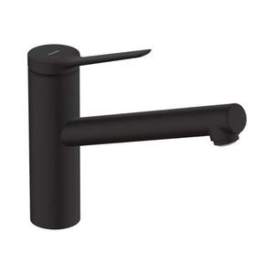 HANSGROHE Zesis M33 Dřezová baterie, CoolStart, matná černá 74813670 obraz