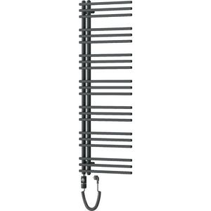MEXEN/S Neptun radiátor + topná tyč 1400 x 500 mm, 600 W, antracit W101-1400-500-2600-66 obraz
