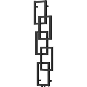 MEXEN Grid otopný žebřík/radiátor dekorativní 1360 x 390 mm, 349 W, černá W215-1360-390-00-70 obraz