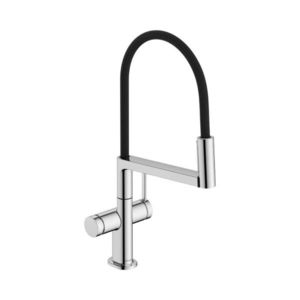 HANSGROHE Talis Select M54 PowderSpray Dřezová baterie s flexibilním ramenem a sprškou, EcoSmart, chrom 72861000 obraz