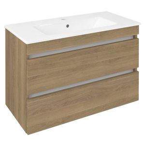 SAPHO EZARA umyvadlová skříňka 78x54x39cm, dub cuneo EZ792-2525 obraz