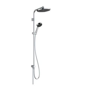HANSGROHE Activera S Sprchový set bez baterie, průměr 24 cm, 2 proudy, EcoSmart, chrom 28074000 obraz