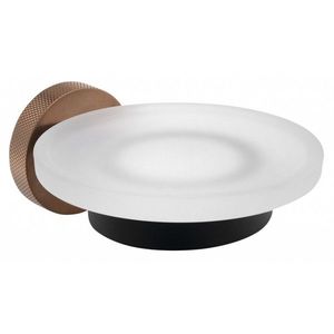 SAPHO LARISSA mýdlenka, mléčné sklo, černá/měď mat WS002BC obraz
