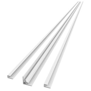 AQUALINE DENIPAN set profilů pro rohovou instalaci, 2100, bílá mat DP21W obraz
