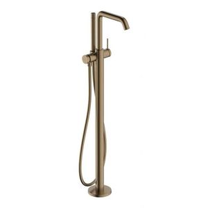 HANSGROHE Tecturis S Vanová baterie do podlahy, kartáčovaný bronz 73440140 obraz