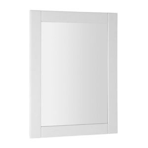 AQUALINE FAVOLO zrcadlo v rámu 60x80cm, bílá mat FV060 obraz