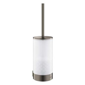 GROHE Selection WC štětka nástěnná s držákem, sklo/kartáčovaný Hard Graphite 41076AL0 obraz