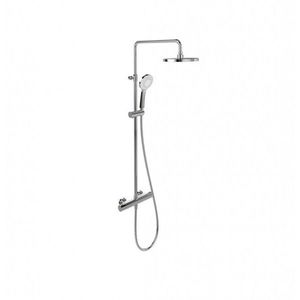 VILLEROY & BOCH Universal Showers Sprchový set s termostatem, průměr 23 cm, 3 proudy, chrom TVS109002UK061 obraz