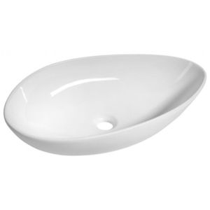 SAPHO OVALI keramické umyvadlo 61x34cm, bílá TU0721 obraz