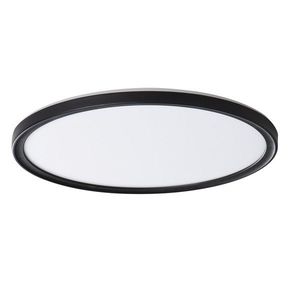 SAPHO AZPO stropní LED svítidlo, ø 420, 22W, IP54, černá mat 31505 obraz