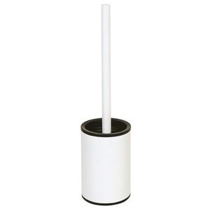 SAPHO X-ROUND WHITE WC štětka na postavení, bílá mat XR306W obraz