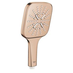 GROHE Rainshower SmartActive Cube Sprchová hlavice 130 9, 5 l/ min, 3 proudy, kartáčovaný Warm Sunset 26582DL0 obraz