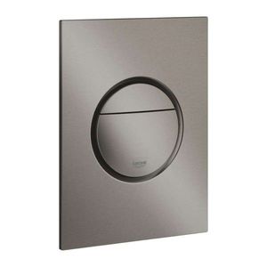 GROHE Nova Cosmopolitan S Ovládací tlačítko splachování, kartáčovaný Hard Graphite 37601AL0 obraz