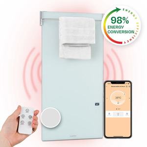 Klarstein Hot Spot Crystal Spotless Smart, infračervený ohřívač, 750 W, aplikace, bílý obraz