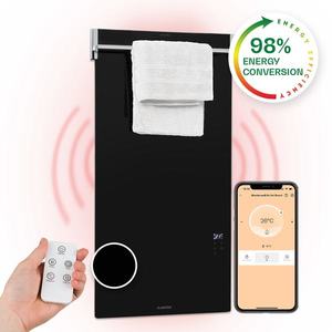 Klarstein Hot Spot Crystal Spotless Smart, infračervený ohřívač, 750 W, aplikace, černý obraz