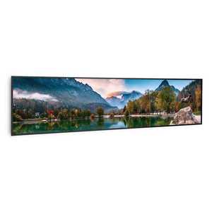 Klarstein Wonderwall Air Art Smart, infračervený ohřívač, 120 x 30 cm, 350 W, moře obraz