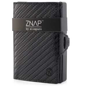 Slimpuro ZNAP, tenká peněženka, 12 karet, kapsa na mince, 8, 9 × 1, 8 × 6, 3 cm (Š × V × H), RFID ochrana obraz