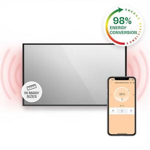 Klarstein La Palma 1000, infračervený ohřívač 2 v 1, smart, 120 x 60 cm, 1000 W, zrcadlová přední strana obraz