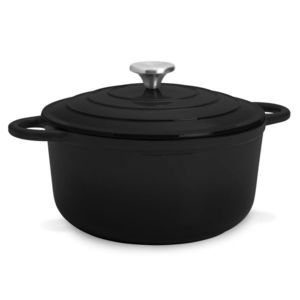 Klarstein Podolica, pekáč, 5, 5 l, hrnec, litina, smaltovaný, oválný, dvě držadla obraz