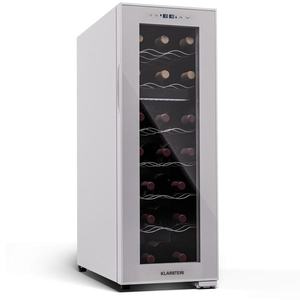Klarstein Shiraz 18 Duo, vinotéka, 2 zóny, 53 l/18 lahví, 5-18/5-18 °C, dotykové ovládání obraz