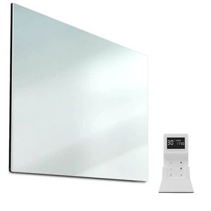 Klarstein Infračervený ohřívač, Marvel Mirror 600, 600 W, týdenní časovač, zrcadlo obraz