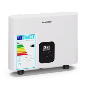 Klarstein Průtokový ohřívač vody Blaze Flow, 5, 5 kW, lité hliníkové topné těleso, konstantní teplota 35 °C obraz