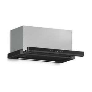 Klarstein Velaire výsuvná digestoř 60 cm, Elegantní, minimalistická, výkonná, EEC A++, 896 m³/h obraz