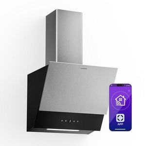 Klarstein Velaire digestoř, Elegantní, minimalistická, výkonná, Energetická třída A++, 624 m³/h, 45 cm obraz