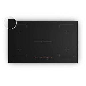 Klarstein Indukční varná deska Velaire, elegantní, minimalistická, výkonná, 5 varných zón, 7.200 W, 90 cm obraz