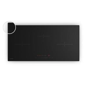 Klarstein Indukční varná deska Velaire, elegantní, minimalistická, výkonná, 3 varné zóny, 5.500 W, 80 cm obraz