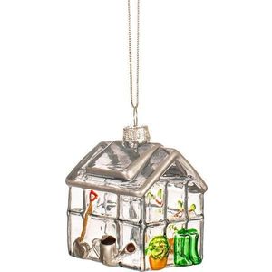 Skleněná ručně vyrobená vánoční ozdoba 6 cm Greenhouse – Sass & Belle obraz
