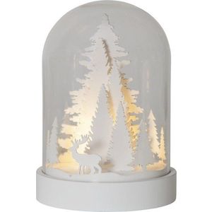 Světelná LED dekorace Star Trading Kupol Tree, výška 17, 5 cm obraz