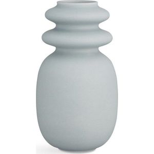 Modrošedá keramická váza Kähler Design Kontur, výška 29 cm obraz