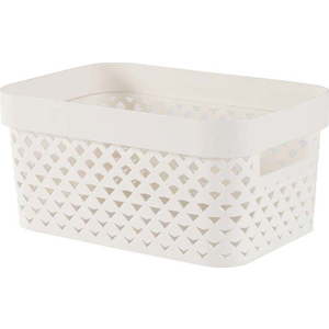 Béžový plastový úložný box 26x17, 5x12 cm Pure – Curver obraz