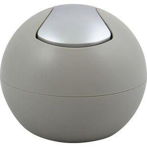 Taupe plastový odpadkový koš 1 l Bowl Matt – Spirella obraz